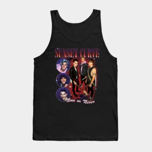 SUNSET CURVE Band Bootleg Tank Top